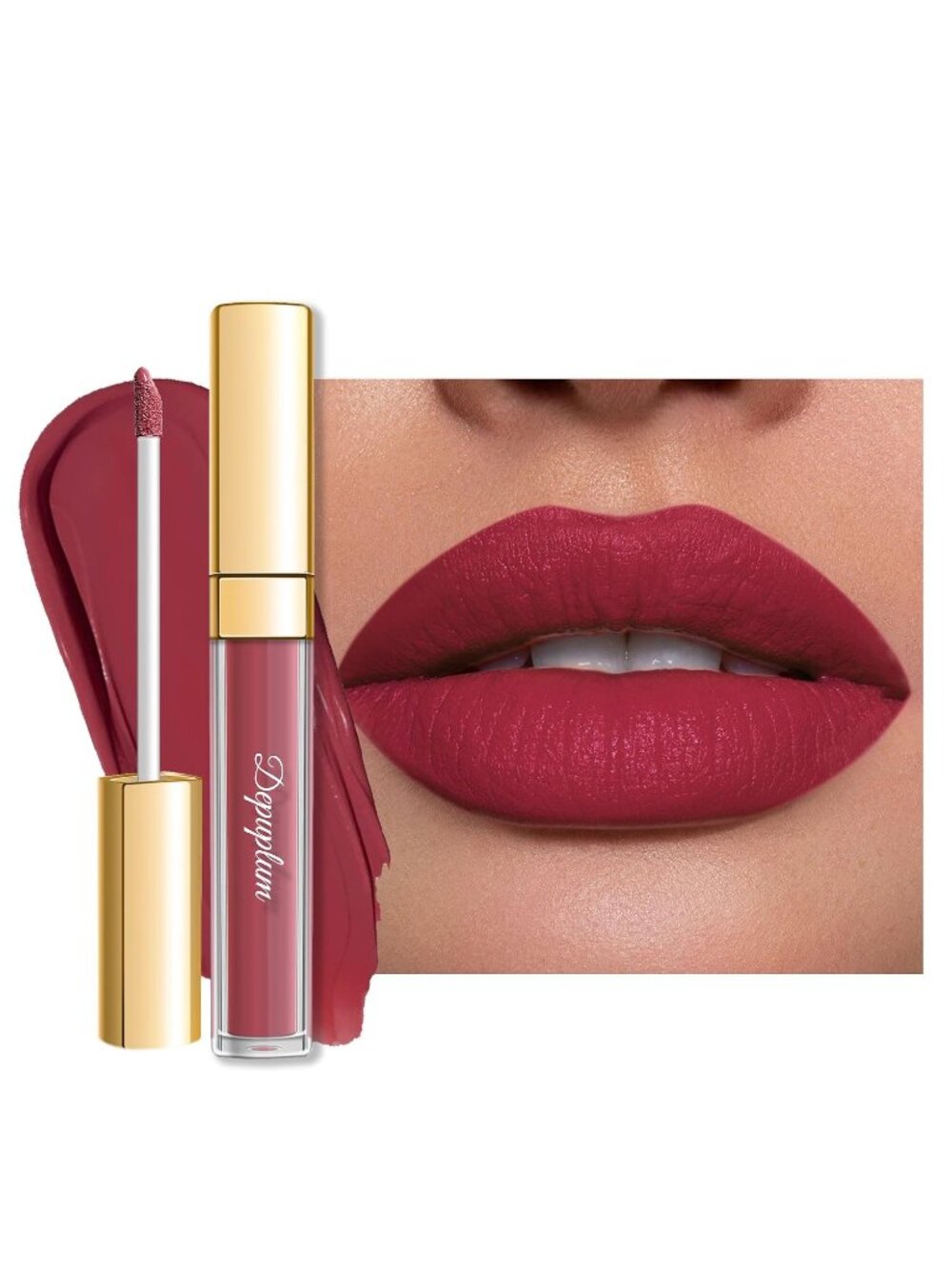 Women's DM16 Danger Kiss Matte Liquid Lipstick Wear Waterproof Lip Stain